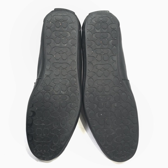 SOLD Coach Jarad Black Leather Driver Moccasin - Picture 6 of 7